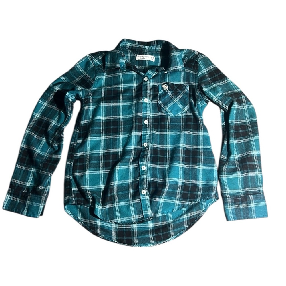 NWOT Girls Abercrombie kids flannel